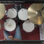 happy pharrel williams drumpartij